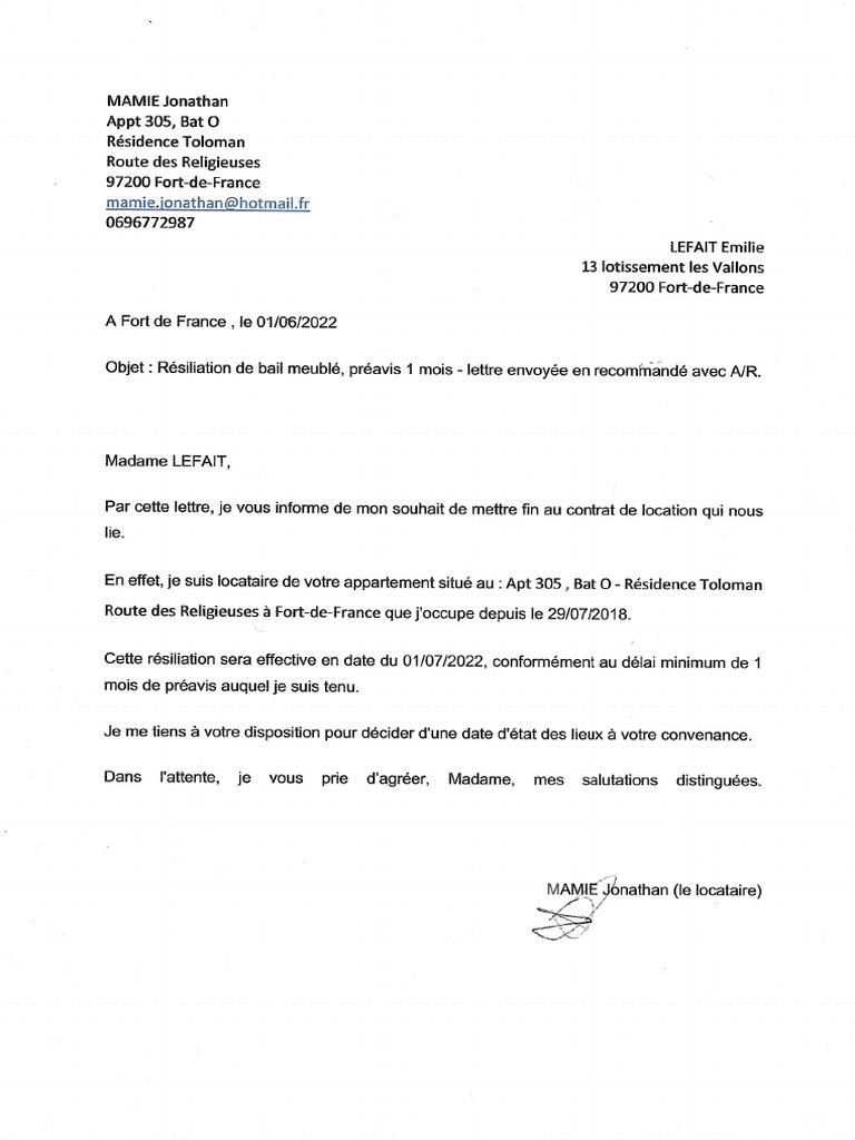 Courrier PDF