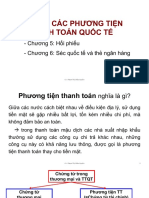 Phần Iii. Các Phương Tiện Thanh Toán Quốc Tế