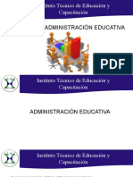 Gestion y Administracion Educativa