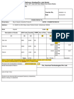 Delivery Challan For Job Work Issued Und