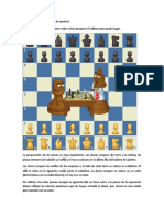 Cómo preparar el tablero de ajedrez