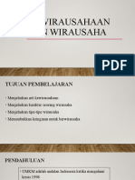 Kewirausahaan Dan Wirausaha FK