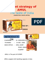 Market Strategy of Amul: The Taste of India
