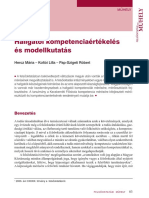 Hercz, M., Koltói, L. & Pap-Szigeti, R. (2013) - Hallgatói Kompetenciaértékelés És Modellkutatás 2013 - FeMu - 2013 - 1 - 83-97