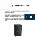 Manual de Diagnostico UPS OMNIVS1500