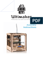 Ultimaker Original Assembly Instructions