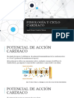 Fisiologia y Ciclo Cardiaco. Cmno