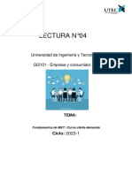 2023-1-GH0007-ES-Empresa y consumidor-Lectura-N°04 - Empresa y Mercado