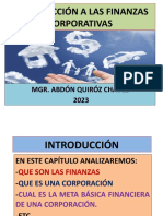 Finanzas Corporativas 2023