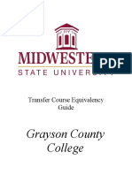 MSU - Grayson College Transfer