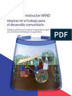 Manual Del Instructor WIND. Mejoras en El Trabajo para El Desarrollo Comunitario