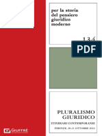 Pluralismo Giuridico - Itinerari Contemporanei