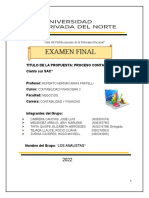 EF - Contabilidad Financiera 3 - UPN