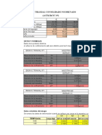 Ensayo Triaxial Consolidado No Drenado-Calculos