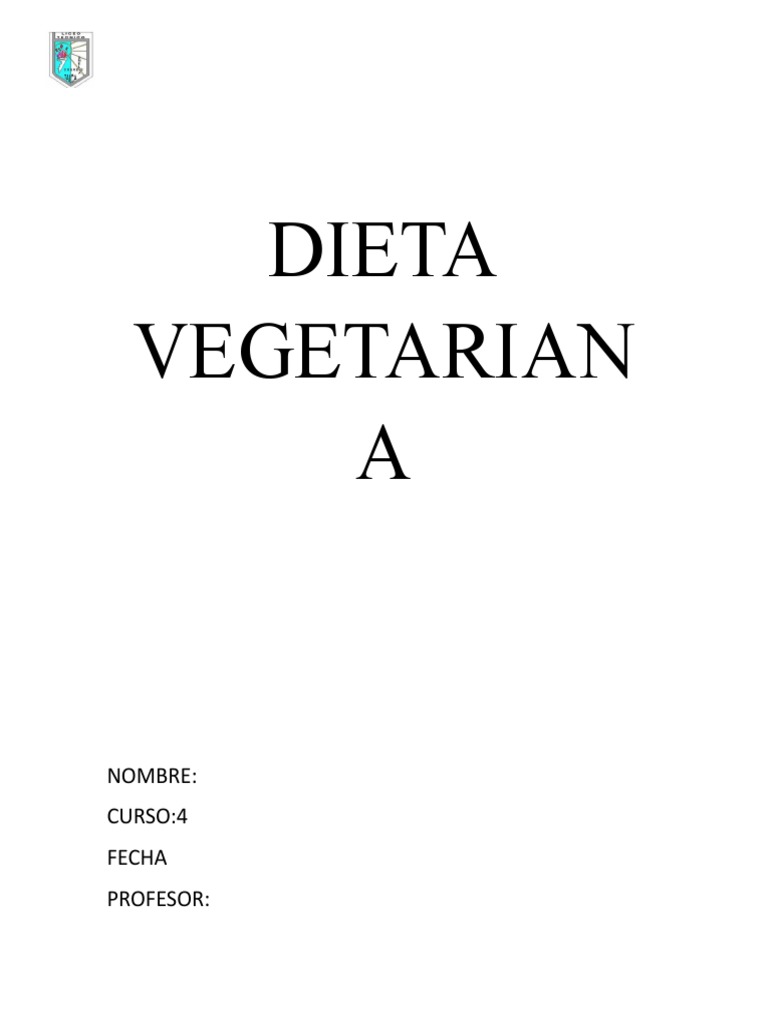 Dieta Vegetariana | PDF | Veganismo | Vegetarianismo