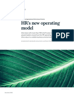 HR's New Operating Model