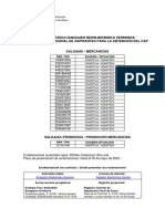 Listado Prov. Admitidos Mercancías 3º Convocatoria