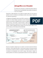 Cero Hidrográfico en El Ecuador