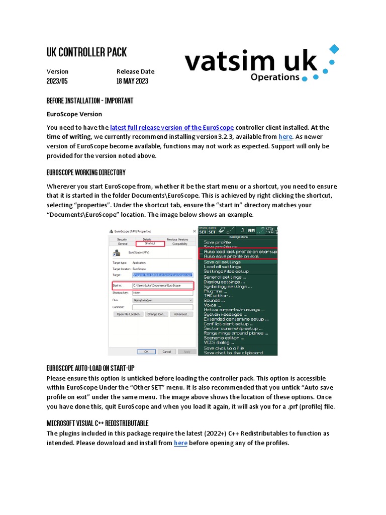 VATSIM UK Start Guide | PDF | Zip (File Format) | Directory (Computing)