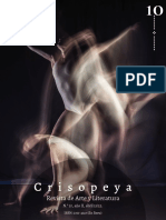 Crisopeya. Revista de Arte y Literatura - N.°10, Año II, 13-22 - Abril - 2022 - Medellín, Colombia - en Línea