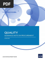 Procurement Quality