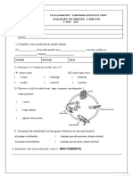 Avaliaçao de CIENCIAS