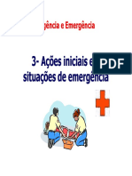 3 - Acoes em Situacoes de Emergencia - Exame Primario e Secundario