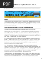 Unit 3 Progress Test B: Grammar | PDF | Blue | Color