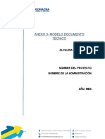 Anexo 3 - Modelo Documento Tecnico