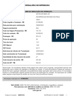 Consignação - Formulário de Impressão: 000525316 Ricardo