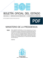 REAL DECRETO 1087/2005, de 16 de septiembre, por el que  se establecen nuevas cualificaciones profesionales que se  incluyen en el Catálogo nacional de cualificaciones profesionales, así como sus correspondientes módulos formativos  que se incorporan al Catálogo modular de formación profesional, y se actualizan determinadas cualificaciones profesionales de las establecidas por el Real Decreto 295/2004,  de 20 de febrero