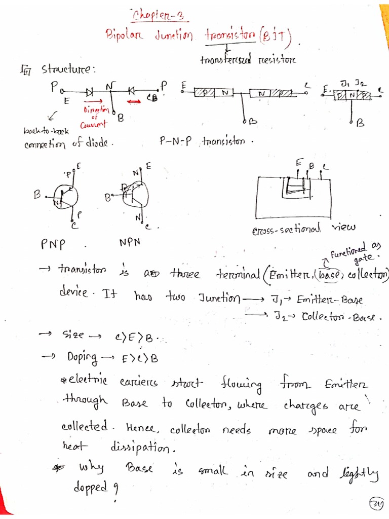 EEE Bipolar Junction Transistor PDF