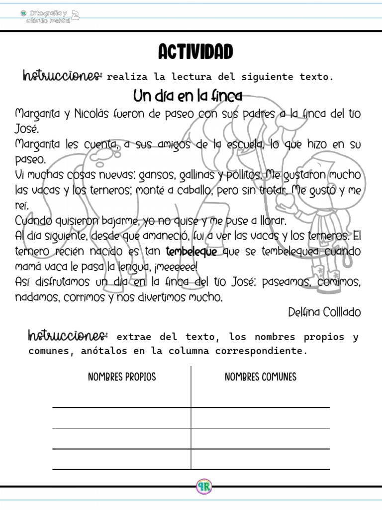 Actividades educativas para niños | PDF | Artes del Lenguaje y Comunicación