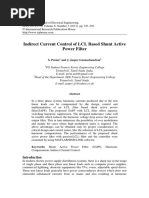 Indirect Current Control of LCL Based Shunt Active Power Filter