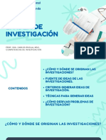 CdI - Tema 2 - La Idea de Investigación