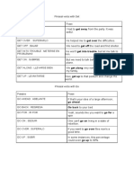 Vocabulary Examen Extra Ingles