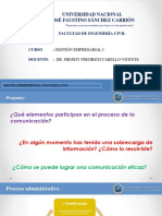 U4 - 13 - GE1 - Dirección - Comunicación