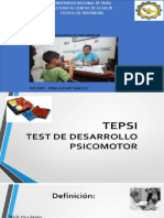 Test Peruano Del Desarrollo Del Niño (Tepsi) y Test Abreviado (Ta)