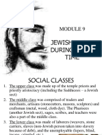 Module 9 - Jewish Society During The Time of Jesus