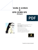 Venda A Ordem No EFD ICMS - IPI #Icmsrs-1