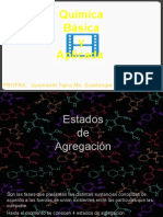 Estados de Agregacion y Enlace Quimico