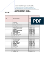 Shortlisted Students 22-23