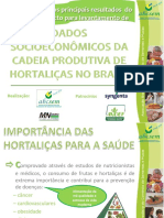 Apresentação Dos Principais Resultados Da Cadeia Produtiva de Hortaliças