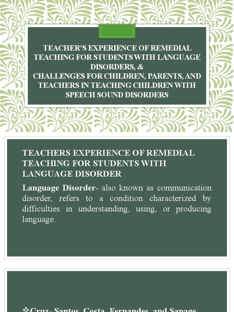 Inclusive And Special Education Report Pdf Teachers Speech