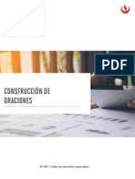 Construccion - Oraciones - Cuestionario 1