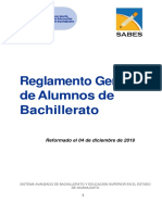 Reglamento General de Alumnos de Bachillerato REFORMADO-1