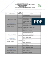 Course Meeting Schedule SC-SOBA 2022