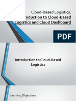 Intro To Cloud Based Logiatics and Dashboard