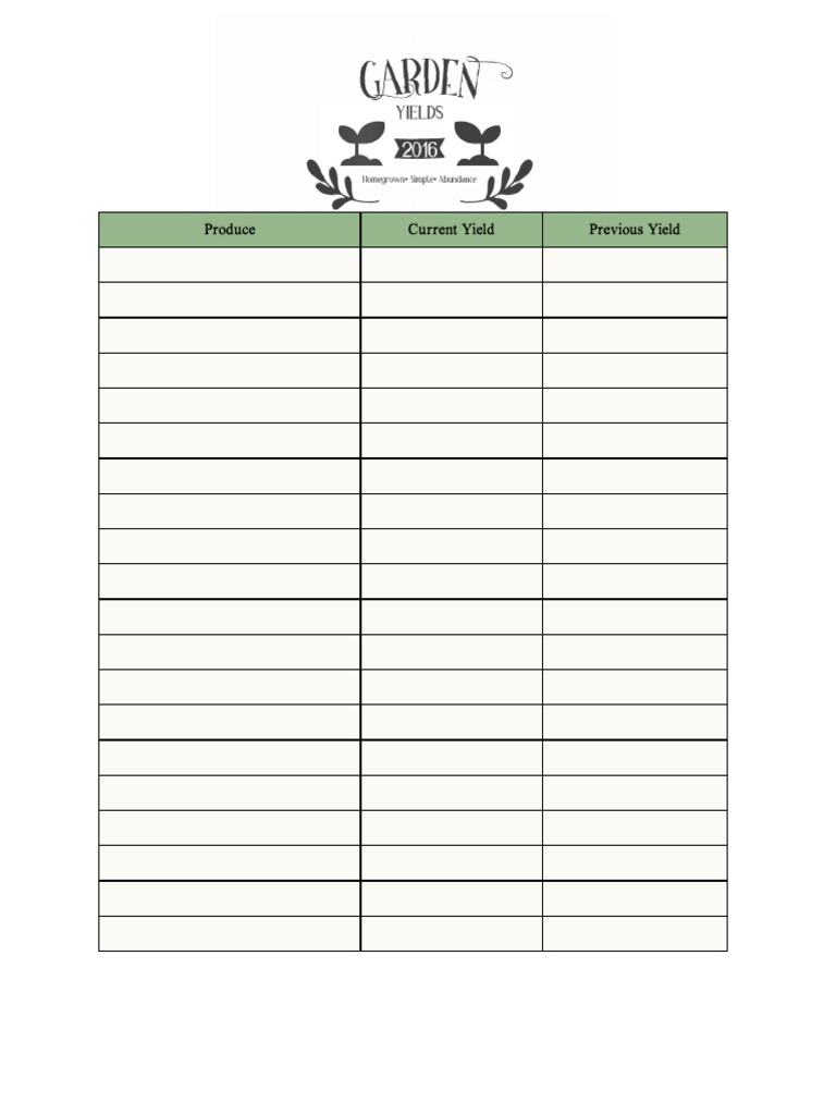 Homestead Printables - Production Records | PDF | Domesticated Animals