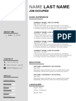 73 Curriculum Vitae Finance